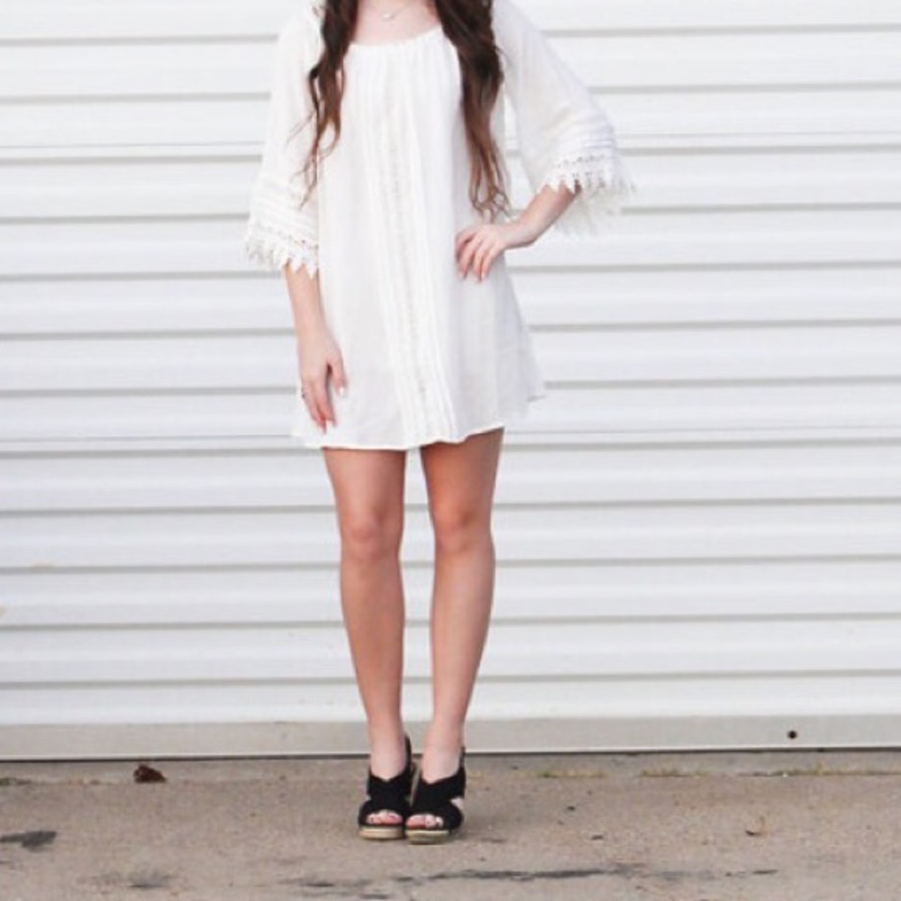 White dress